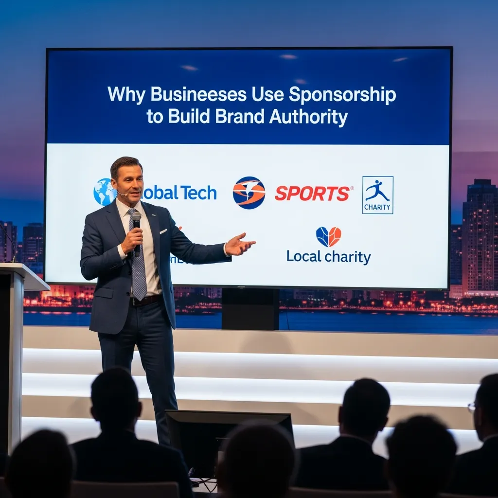 Why Businesses Use Sponsorship to Build Brand Authority