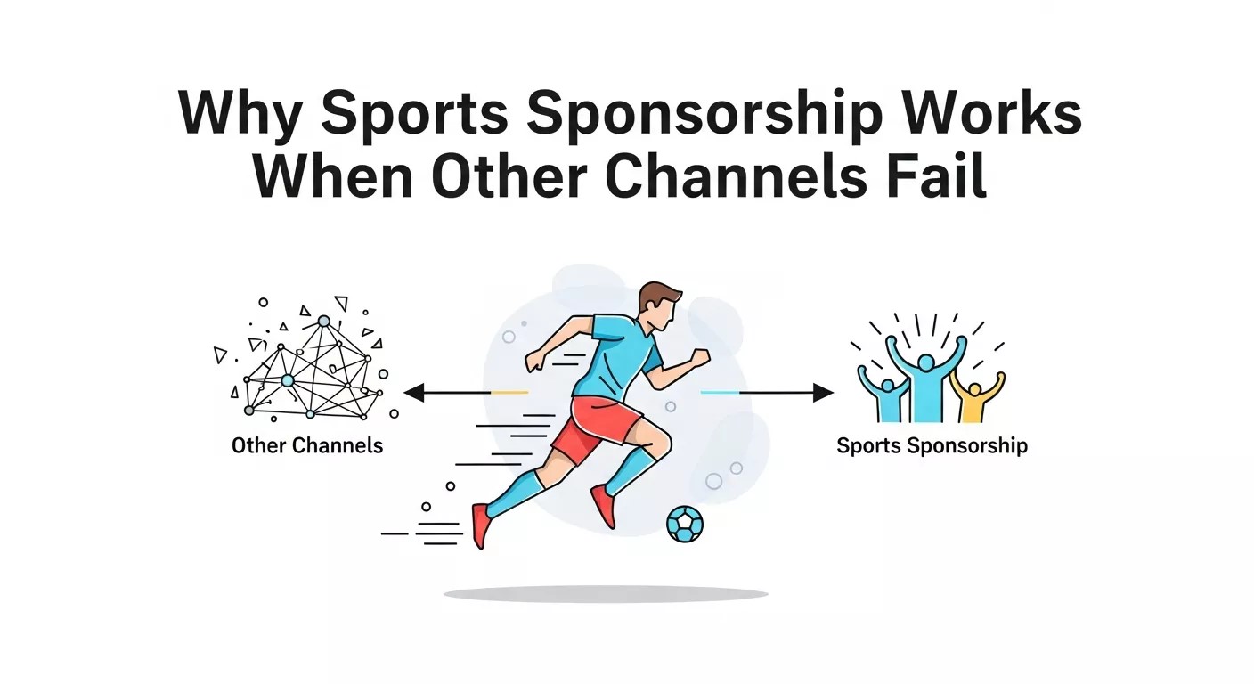 Why Sports Sponsorship Works When Other Channels Fail