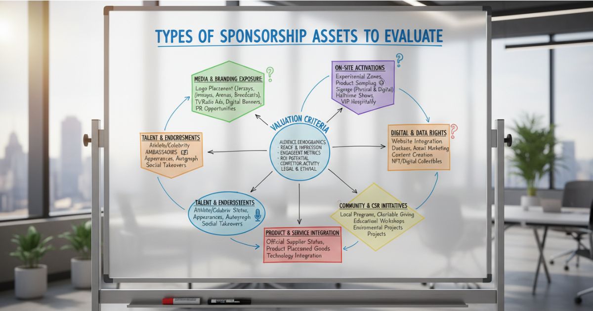 Types of Sponsorship Assets to Evaluate