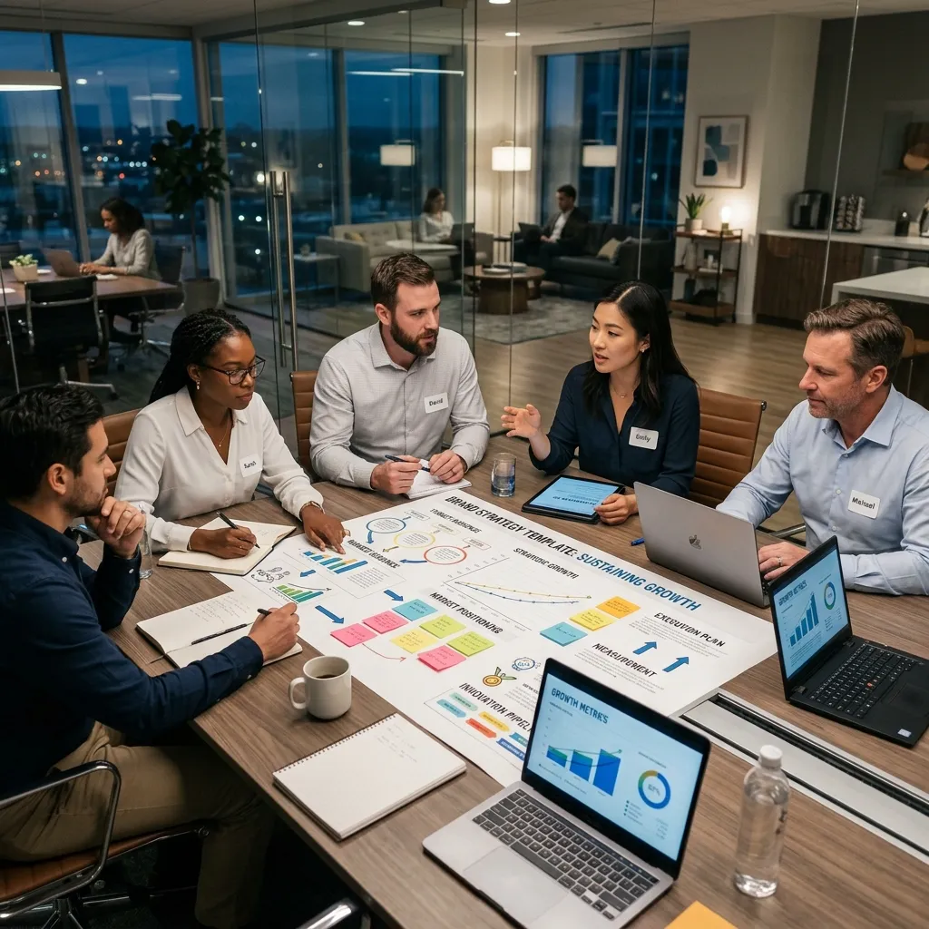 Sustaining Growth with a Brand Strategy Template