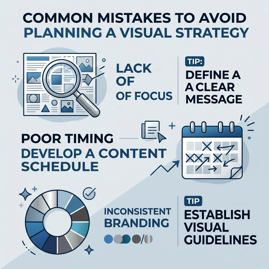 Common Mistakes to Avoid When Planning Your Visual Strategy