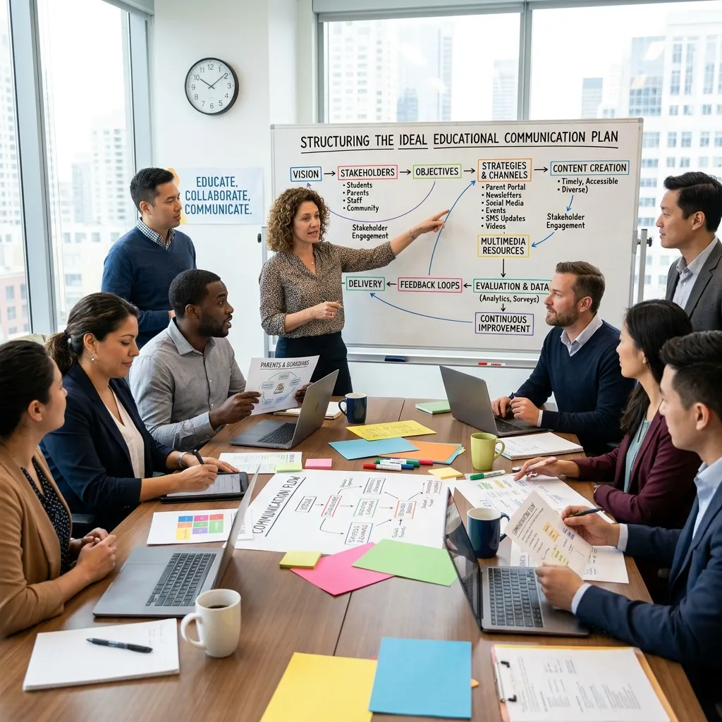 Structuring the Ideal Educational Communication Plan