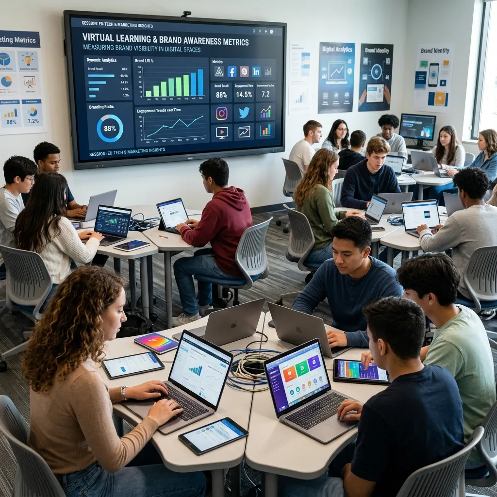 The Intersection of Digital Education and how to measure brand awareness