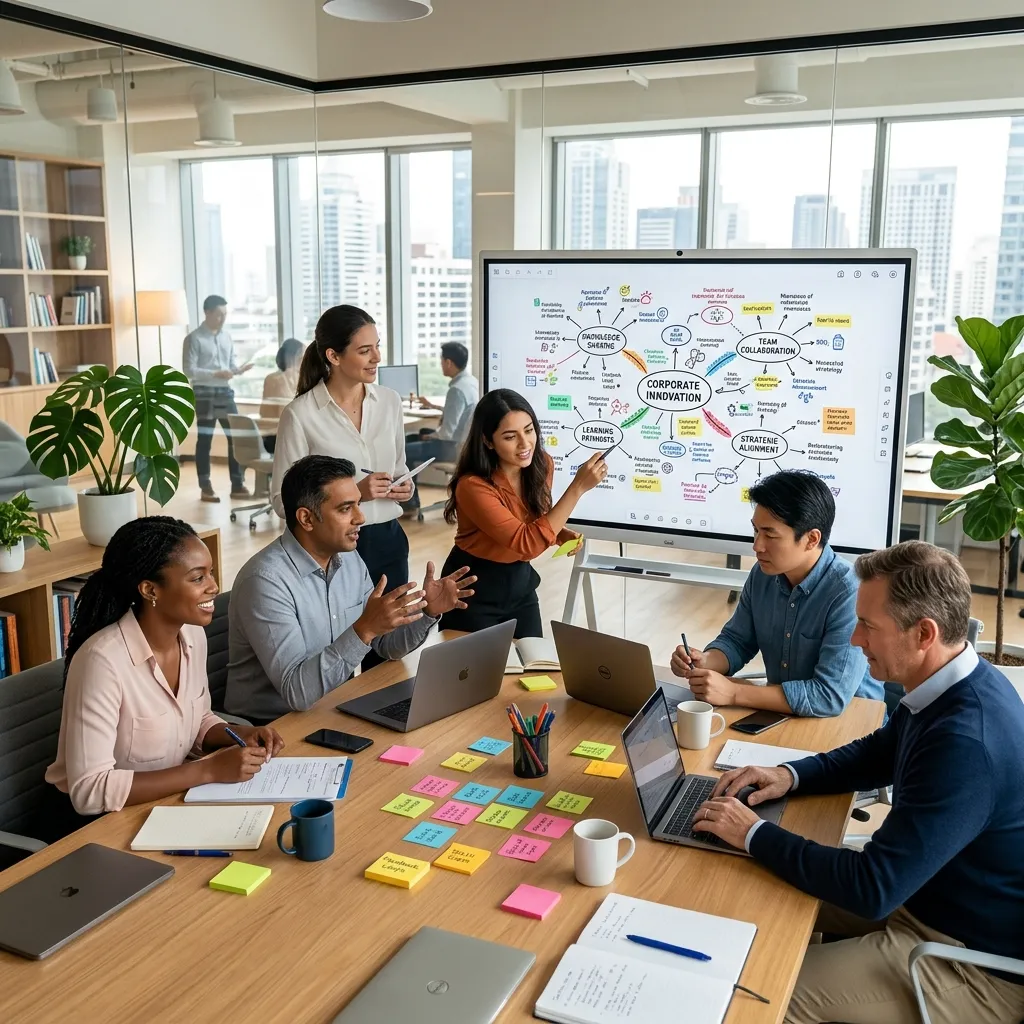 The Psychological Intersection of Corporate Collaboration and Learning